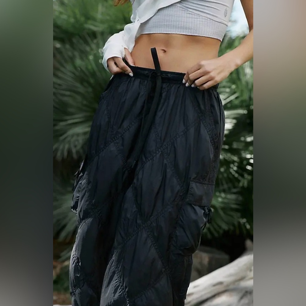 NWOT Free People Piece Out Pants - Picture 4 of 16